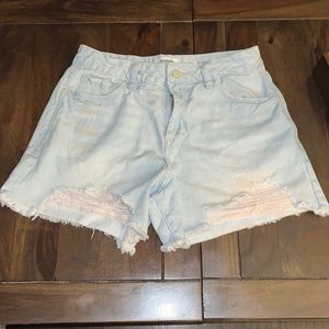 Kensie jeans high rise shorts true vintage